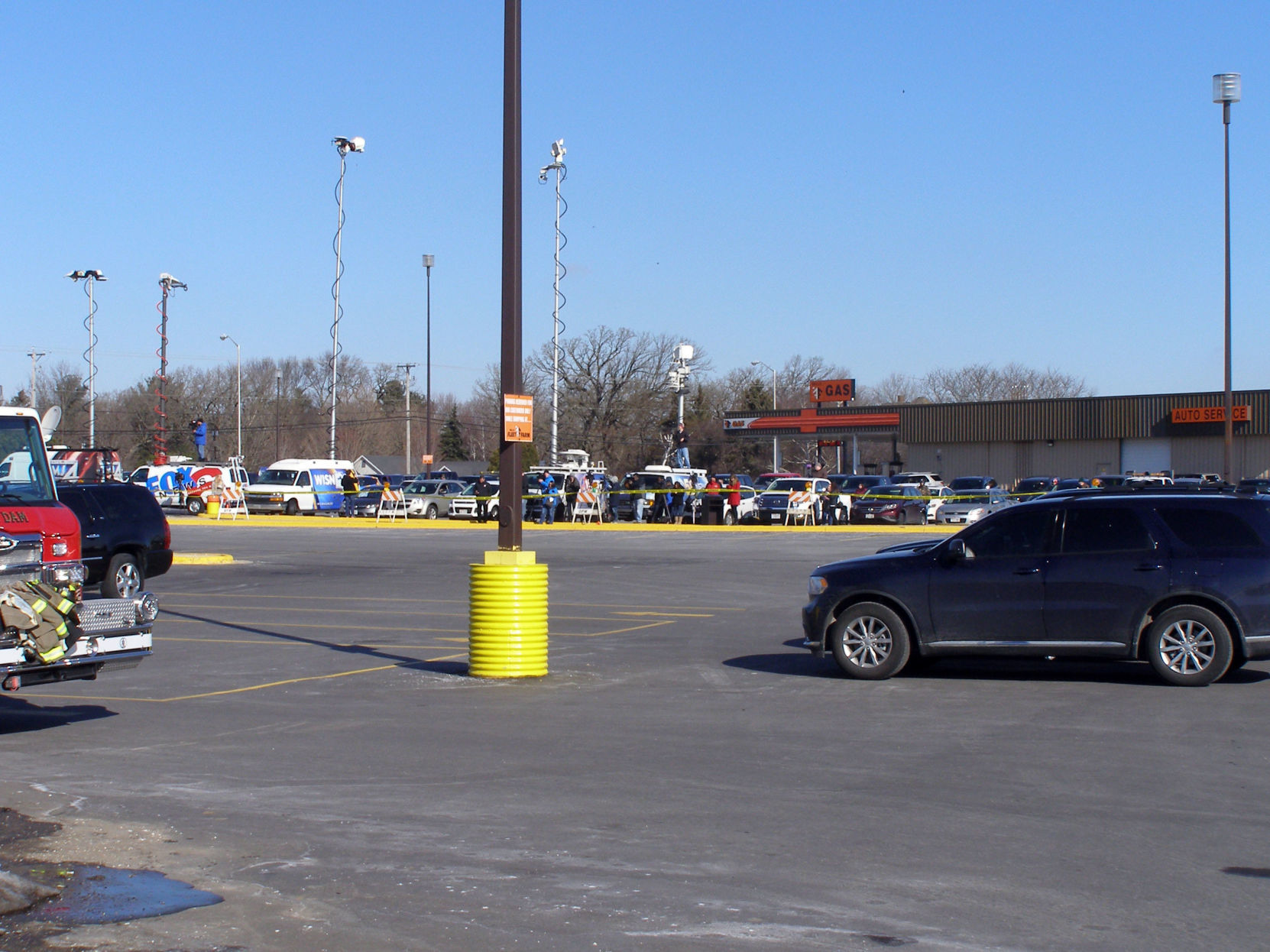 Investigation photos from 109 Knaup Drive explosion